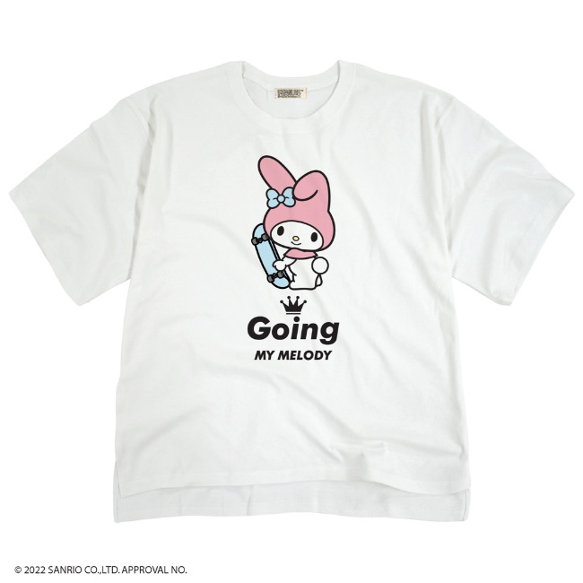 楽天市場】マイメロディ マイメロ 刺繍 Tシャツ 半袖 春夏