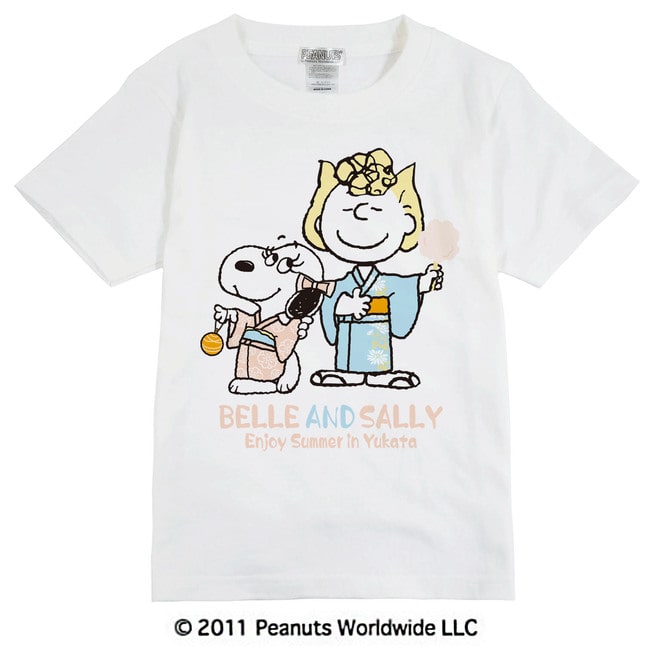 楽天市場 スヌーピー Snoopy Peanuts ベル Belle 半袖 Tシャツ 多色展開 子供 Kids 110 1 130 140 150 家族お揃い 綿 ギフト プリント Charabasket キャラバス