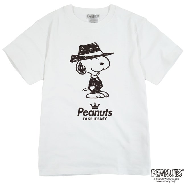 楽天市場 チャーリー ブラウン 黒服 スーツ 半袖 Tシャツ 当店 限定 デザイン スヌーピー Snoopy ピーナッツ カジュアル アメカジ プリント S M L Ll Xl 3l 4l Charabasket キャラバス