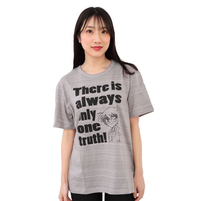 楽天市場 名探偵 コナン Tシャツ ボーダー プリント Tシャツ レディース メンズ 兼用 メール便 グッズ Charabasket キャラバス
