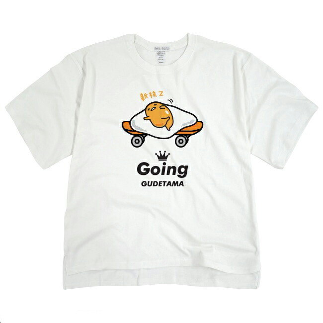 楽天市場】ぐでたま 半袖 Tシャツ 刺繍 春 夏 チェーンステッチ