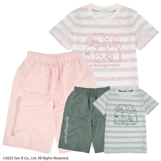 楽天市場】すみっコぐらし 吸汗速乾 ハーフパンツ 縦積み レディース