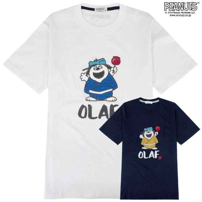 楽天市場】スヌーピー SNOOPY PEANUTS オラフ Olaf 半袖 Tシャツ