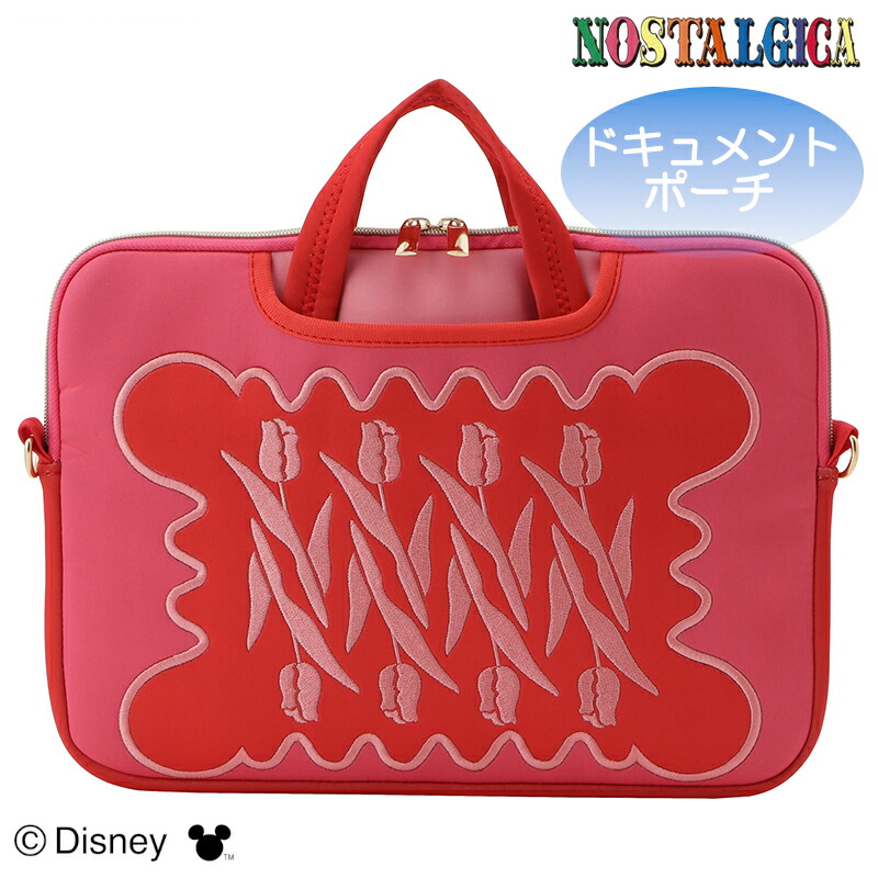 新品　ノスタルジカディズニードキュメントポーチ Disney NOSTALGICA 】 ノスタルジカ ドキュメントポーチ 24S6