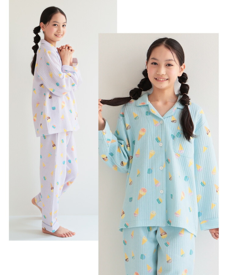 10%OFFクーポン対象／【ギフト可】パジャマ キッズ 子供 長袖 綿100