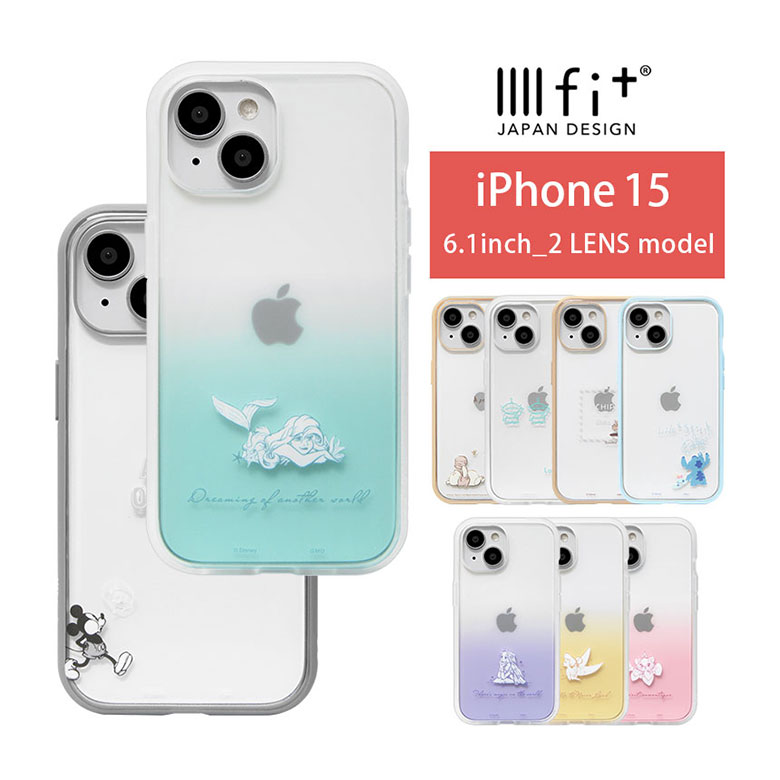 楽天市場】IIIIfit Clear ディズニー iPhone15 クリアケース iPhone 15