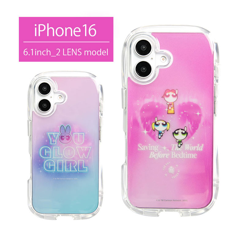 楽天市場】パワーパフガールズ iPhone 16 Pro クリスタルクリアケース
