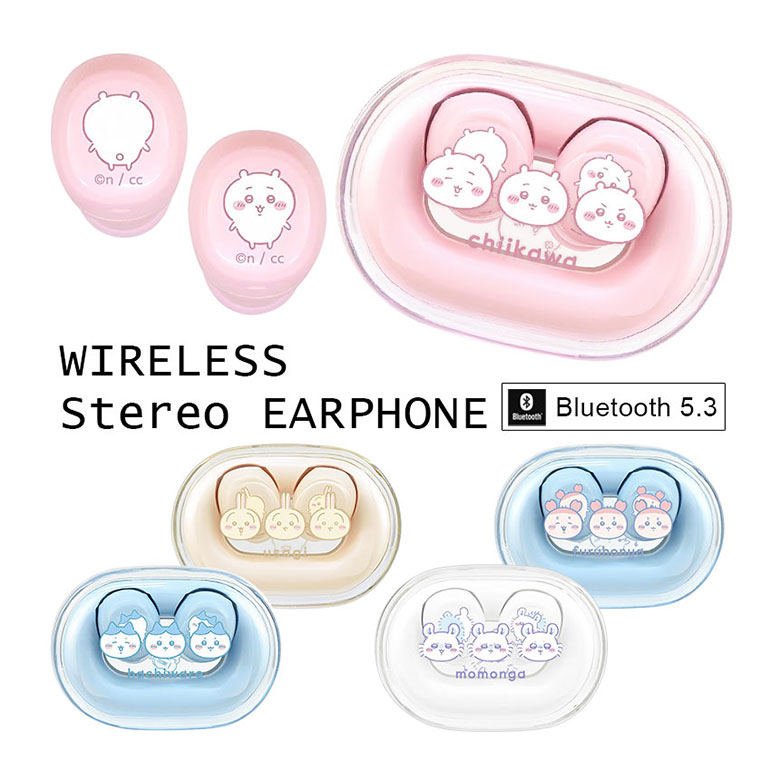 ちいかわ ハチワレ 完全ワイヤレス イヤホン Bluetooth 第3弾「ちいかわ完全ワイヤレスイヤホン3」多摩電子工業株式会社
