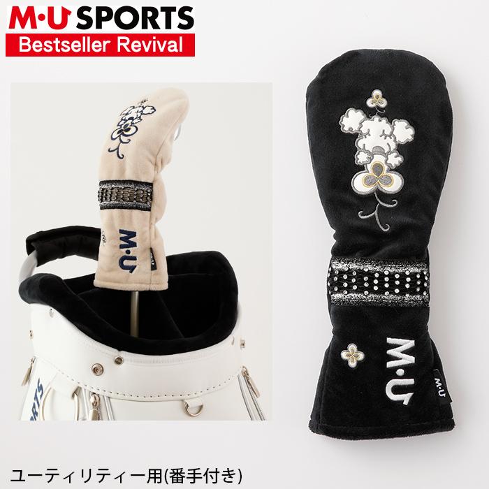 MU SPORTS MUスポーツ ヘッドカバー ユーティリティー 対応 キャラクター UT対応 レディース MU25RE 新生活 プレゼント