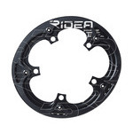 RIDEA 『52W3-FR5ST-DG』52W3-FR5ST-DG　Powering F W3T チェーンリング　5arms 52T　（BCD：130mm） ガード付 147-05001｜ちゃりんこ王国店