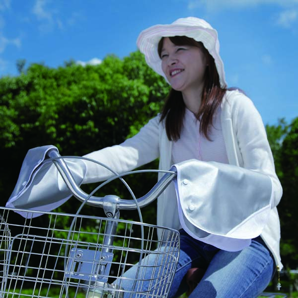 新作アイテム毎日更新 自転車 ハンドルカバー UV 通販 おしゃれ ハンドル カバー UVカット 紫外線対策 日焼け防止 夏用 春夏  サマーハンドルカバー クール
