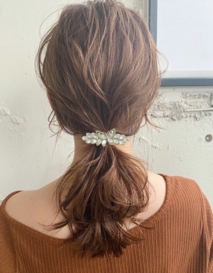 ラッピング 全品ポイント10倍 7月26日まで バレッタ クリップ ヘアアクセ リボン 髪留め 蝶 バタフライ お祝い キラキラ くるりんぱ 入学式 卒業式 結婚式 Patrasnipatomarimpulso Com