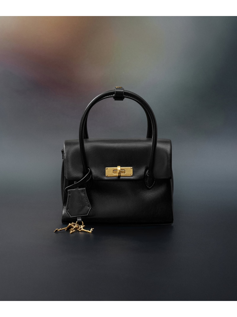 Kerry ミニケリー ボクシートートバッグ CHARLES & KEITH チャールズアンドキース バッグ トートバッグ ピンク ブラック【送料無料】[ Fashion]｜CHARLES ＆ KEITH