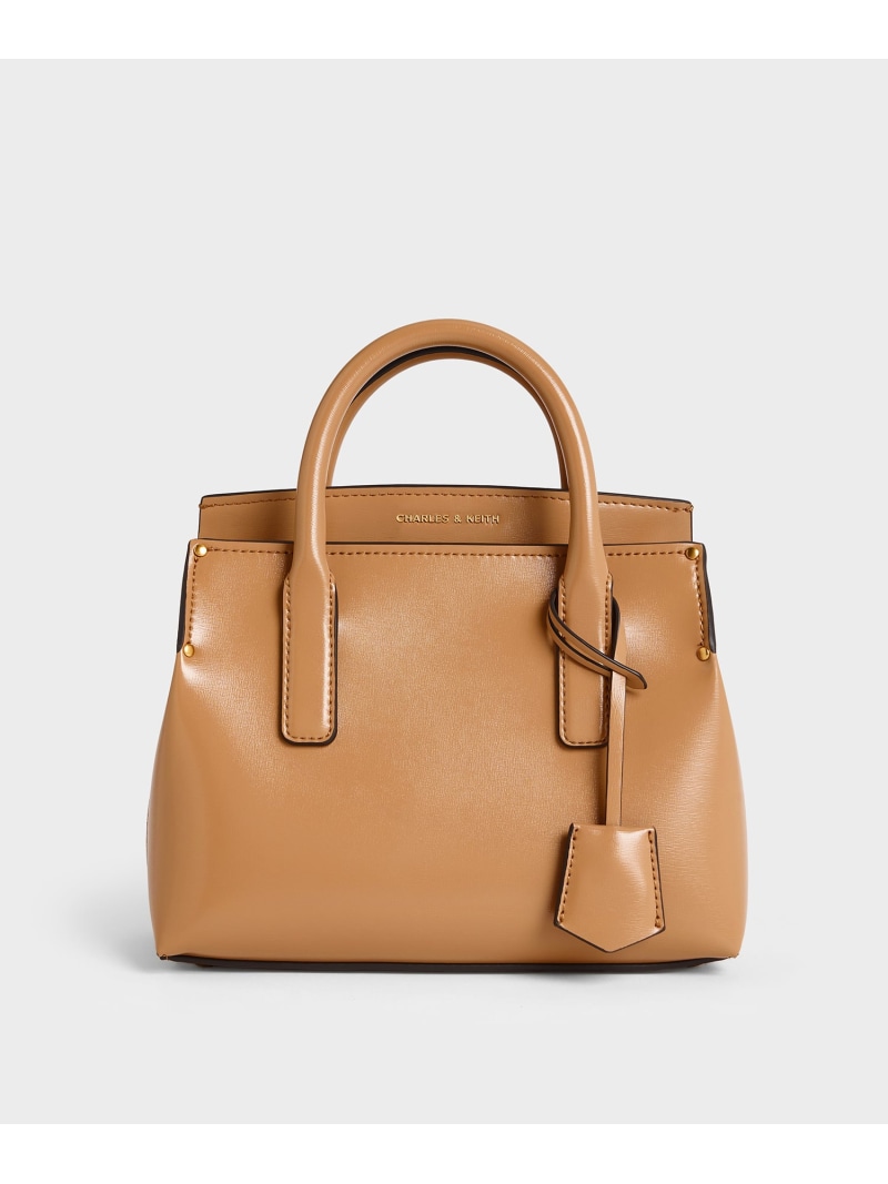 Rene ルネ ストラクチャートートバッグ CHARLES & KEITH チャールズアンドキース バッグ トートバッグ ベージュ ブラック ブラウン【送料無料】[ Fashion]｜CHARLES ＆ KEITH 9,730円