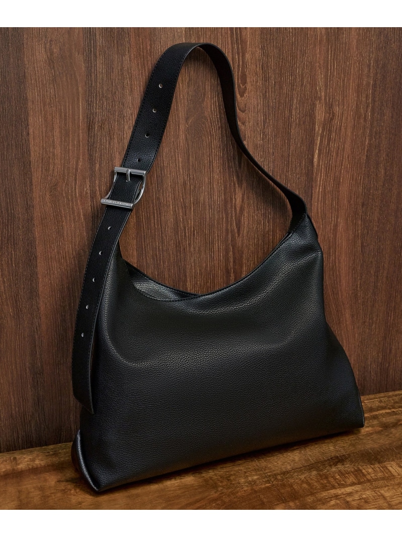 Zora ゾラ バックルストラップホーボーバッグ CHARLES \u0026 KEITH チャールズアンドキース 御徒面子 トートバッグ【貨物輸送無料】[ Fashion]