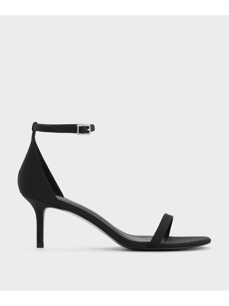 スティレットヒール アンクルストラップサンダル CHARLES & KEITH チャールズアンドキース シューズ・靴 サンダル【送料無料】[ Fashion]