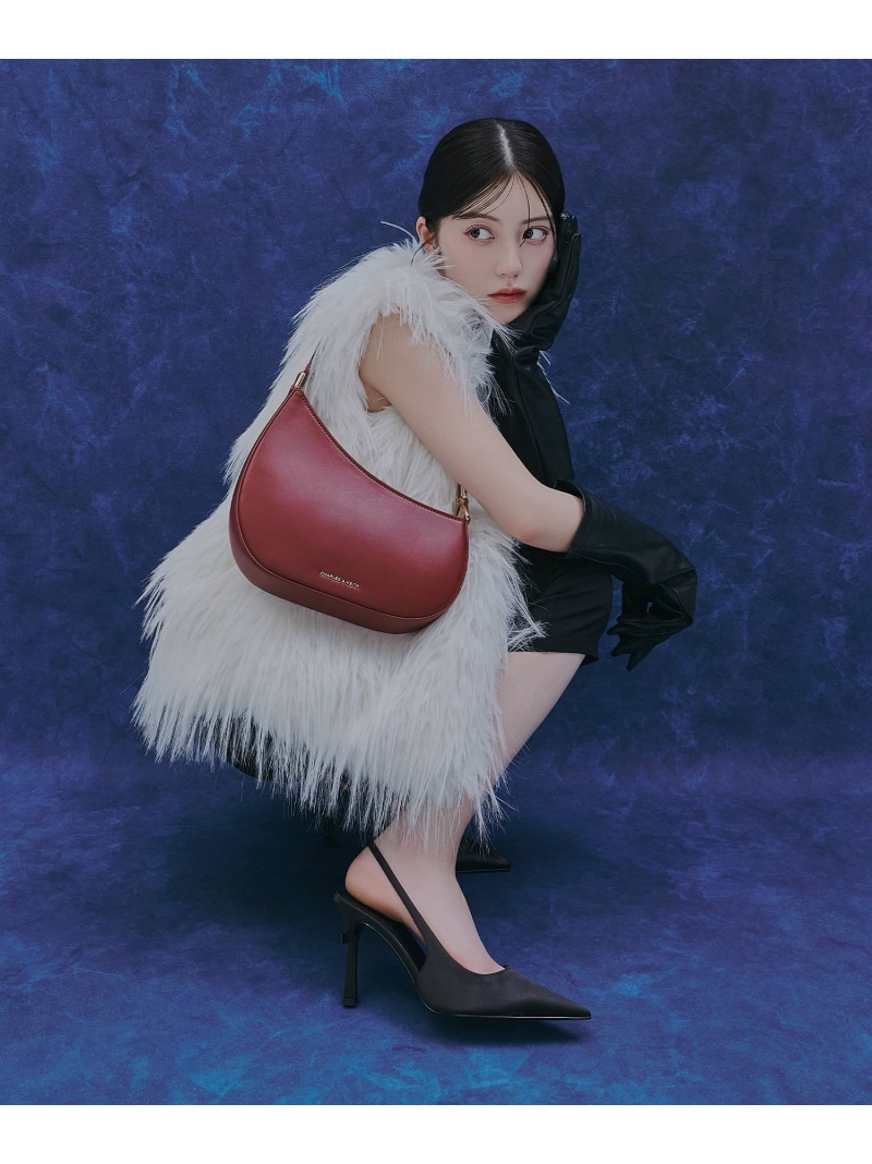 Brantley ブラントリー ボウスリングバックパンプス CHARLES \u0026 KEITH チャールズアンドキース シューズ・靴 パンプス ピンク【送料無料】[ Fashion]