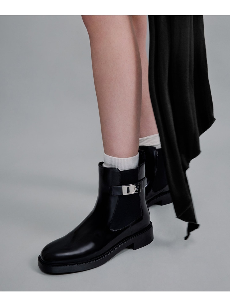 Lando ランド メタリックアクセントチェルシーブーツ CHARLES & KEITH チャールズアンドキース シューズ・靴 ブーツ【送料無料】[ Fashion]