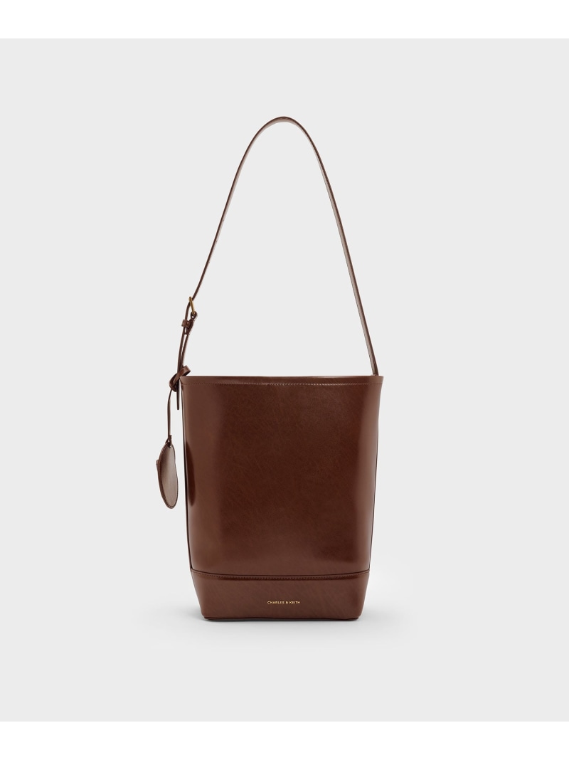 【SALE／40%OFF】Enola エノラ イロンゲイティッドバケットバッグ CHARLES \u0026 KEITH チャールズアンドキース バッグ ハンドバッグ【RBA_E】【送料無料】[ Fashion]