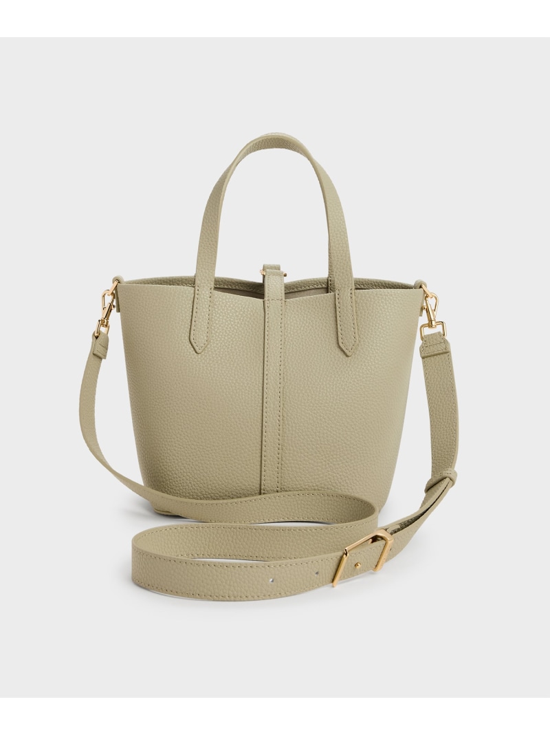 Beryl ベリル リサイクルレザーバケツバッグ CHARLES & KEITH 