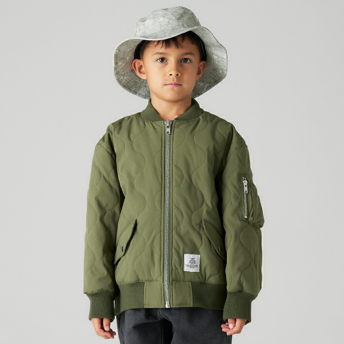 30%OFF SALE セールSMOOTHY MA-1 JKT 32jk-03 【子供服 アウター トップス キッズ ブランド 男の子 女の子 ユニセックス おしゃれ 130 140 150 160 アメカジ 】