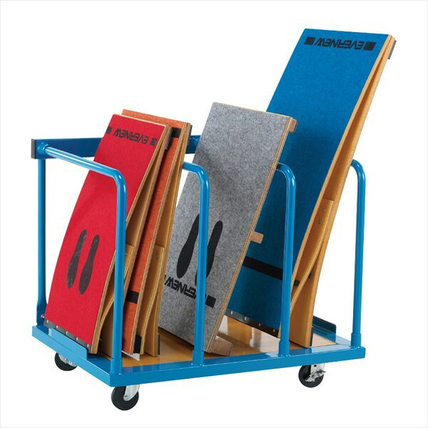 エバニュー EKF538 ロイター板運搬車２ 4934048546960 EVERNEW 学校体育器具【 (到着までの最短納期はメーカーに確認後、ご連絡いたします)】