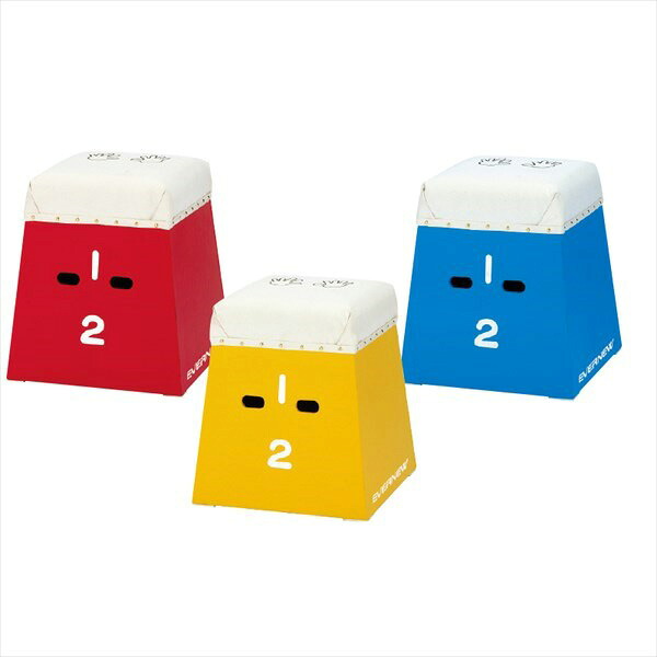 エバニュー EKF317-100 カラーとび箱 赤 4934048929817 EVERNEW 学校体育器具【 (到着までの最短納期はメーカーに確認後、ご連絡いたします)】