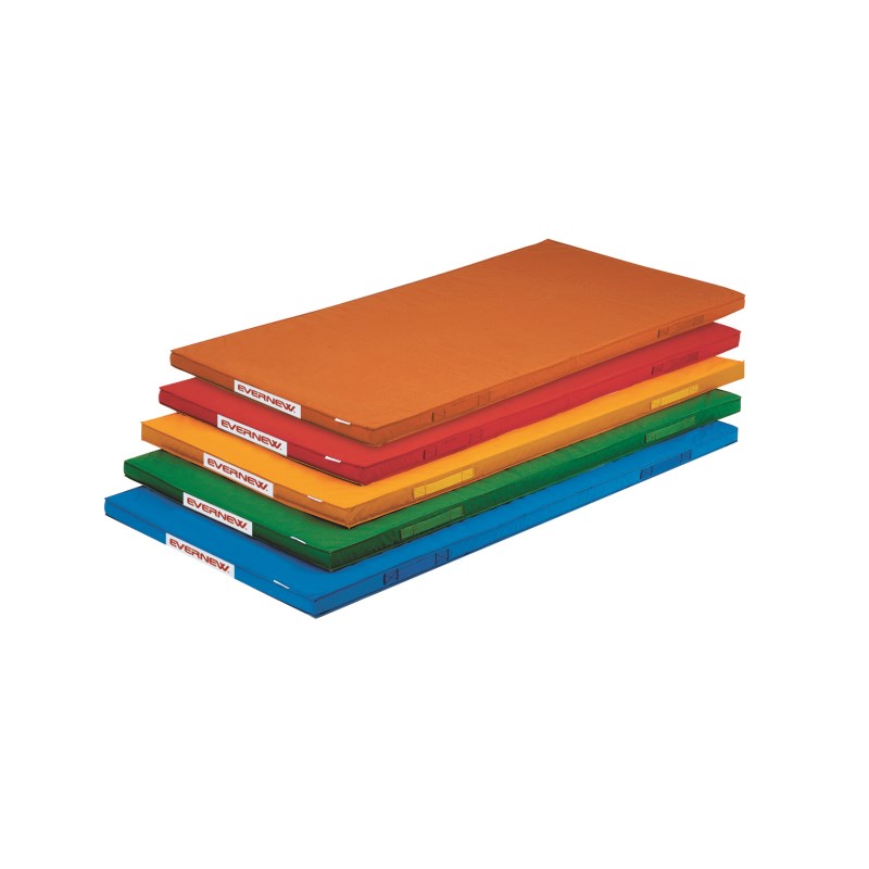 エバニュー EKM078-200 軽量カラーマット90×180×5 【ｵﾚﾝｼﾞ色】 4934048548476 EVERNEW 学校体育器具【 (到着までの最短納期はメーカーに確認後、ご連絡いたします)】