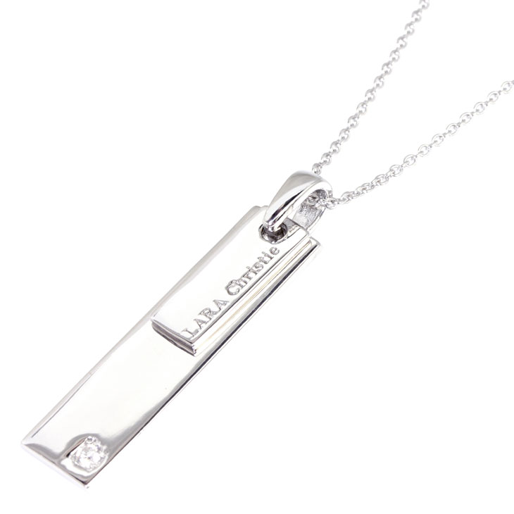 LARA Christie ネックレス シルバーアクセサリー シルバー レディース イノセント WHITE Label p3882-w
