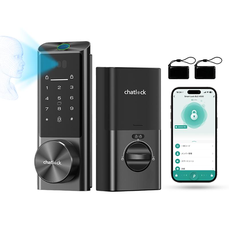 楽天市場】Chatlockスマートロック 電子錠 玄関用 ット 鍵 スマート 