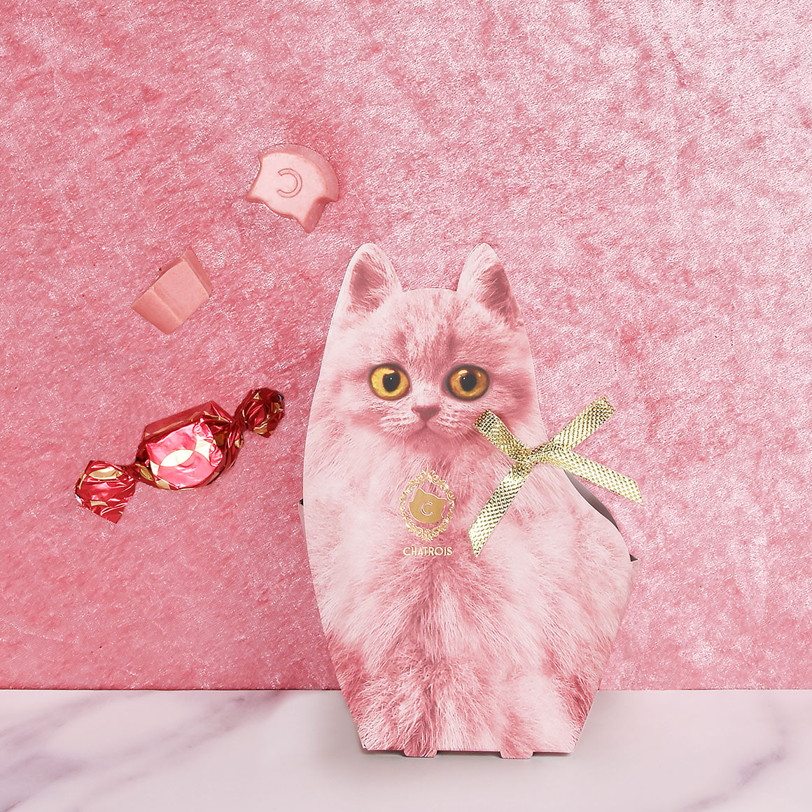 楽天市場】プチギフト 退職 気まぐれNekoのちょこ（クランチチョコ2個