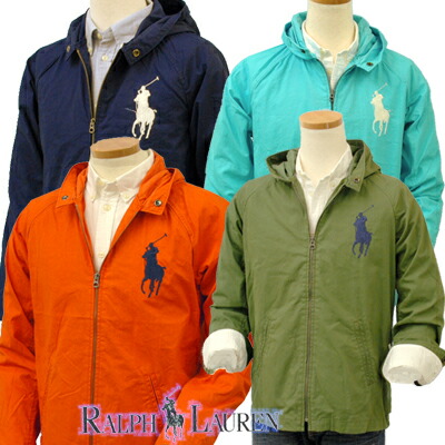 Hooded Ralph Big Boy's Lauren By Waimea Pony Windbreaker Polo Ju1c35TFKl