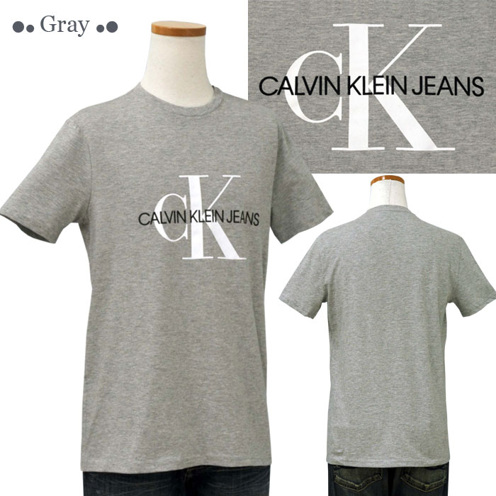 【楽天市場】Calvin Klein Jeans Men'sCKロゴTシャツカルバンクライン Tシャツ送料無料 v：ポロ、Tシャツの店チープトック
