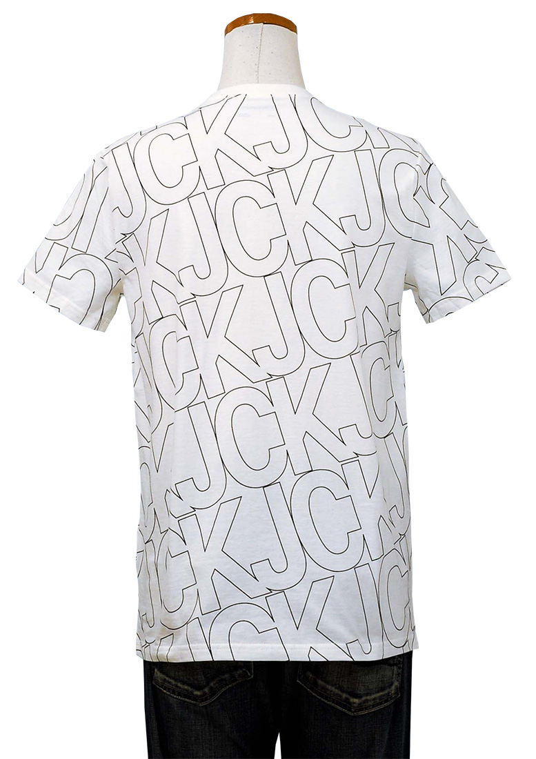 【楽天市場】Calvin Klein Jeans Men's総柄 CKロゴプリントTシャツカルバンクライン Tシャツ送料無料：ポロ、Tシャツの