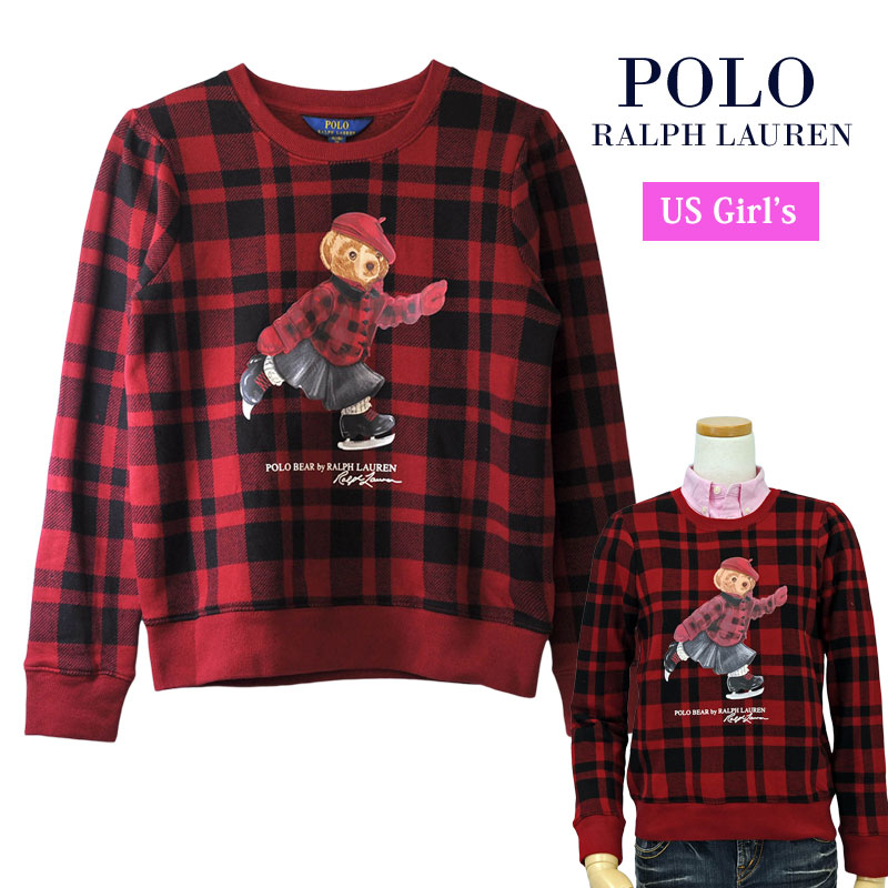 POLO by Ralph Lauren Girl\u0027s\u003cBR\u003eポロベアーチェック柄調教師\u003cBR\u003e差し上げ物 差し上げ物\u003cBR\u003e