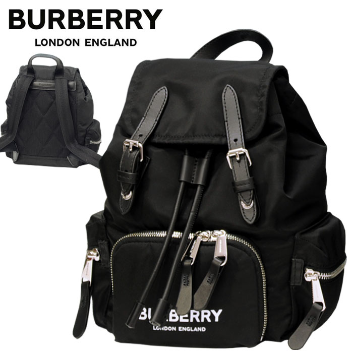楽天市場 店内全品ポイント5倍 9月30日 木 00 00 10月1日 金 09 59まで バーバリー Burberry バックパック リュック レディース ブラック ナイロン Sm Rucksack N A11 Black 1st Street