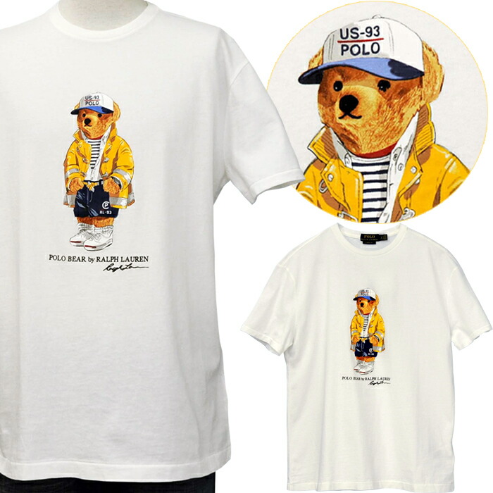 polo ralph lauren men's polo bear baseball jersey