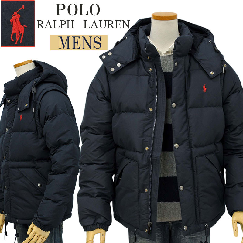 楽天市場】POLO by Ralph Lauren Men's定番 ダウンジャケット（フード