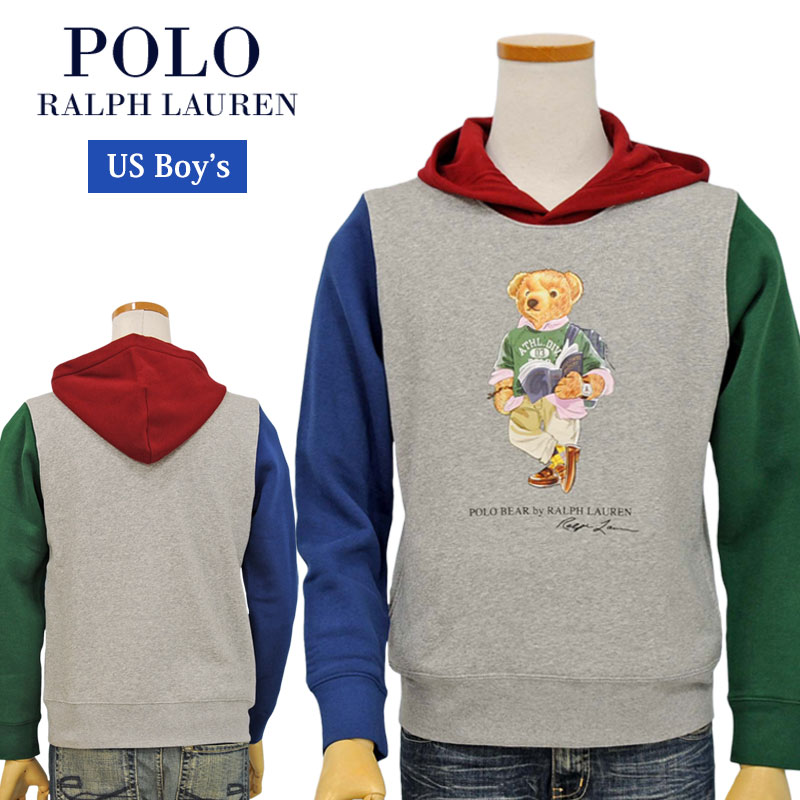 POLO Ralph Lauren Boy'sポロベアー切替えパーカーラルフローレン ポロベアーパーカー送料無料|ポロ、Tシャツの店チープトック