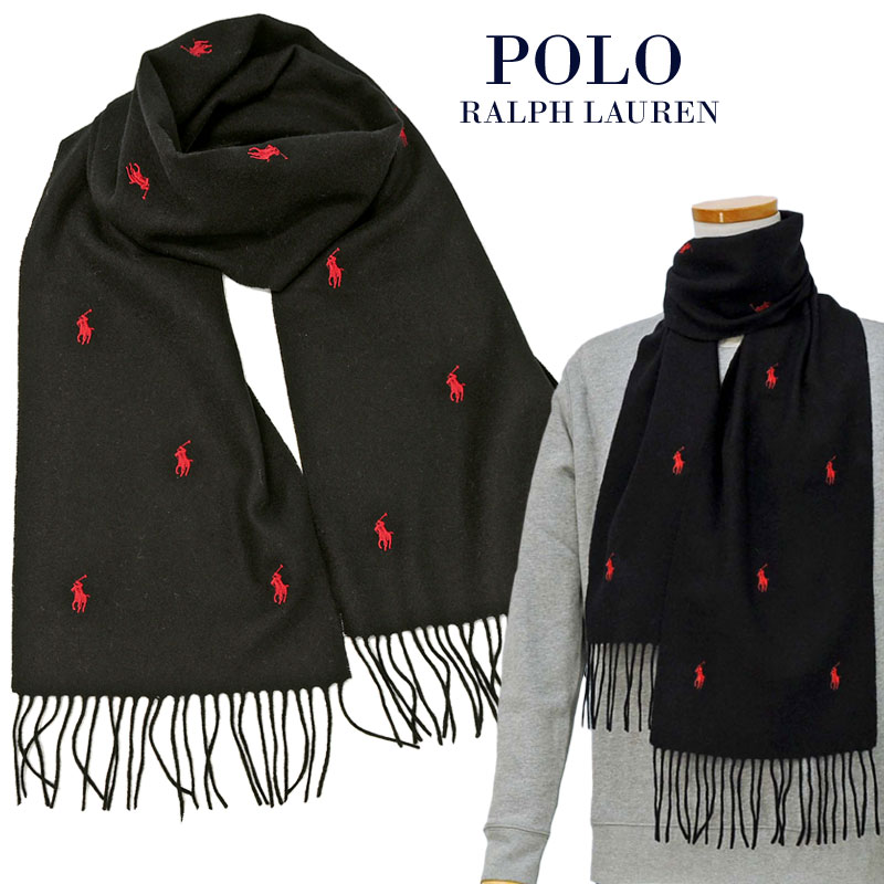 総小馬刺しゅう柄カシミール混えり巻き\u003cBR\u003ePOLO by Ralph Lauren\u003cBR\u003epc1068，男女兼用, 貨物輸送無料 クリスマス差し上げ物 差し上げ物!\u003cBR\u003e