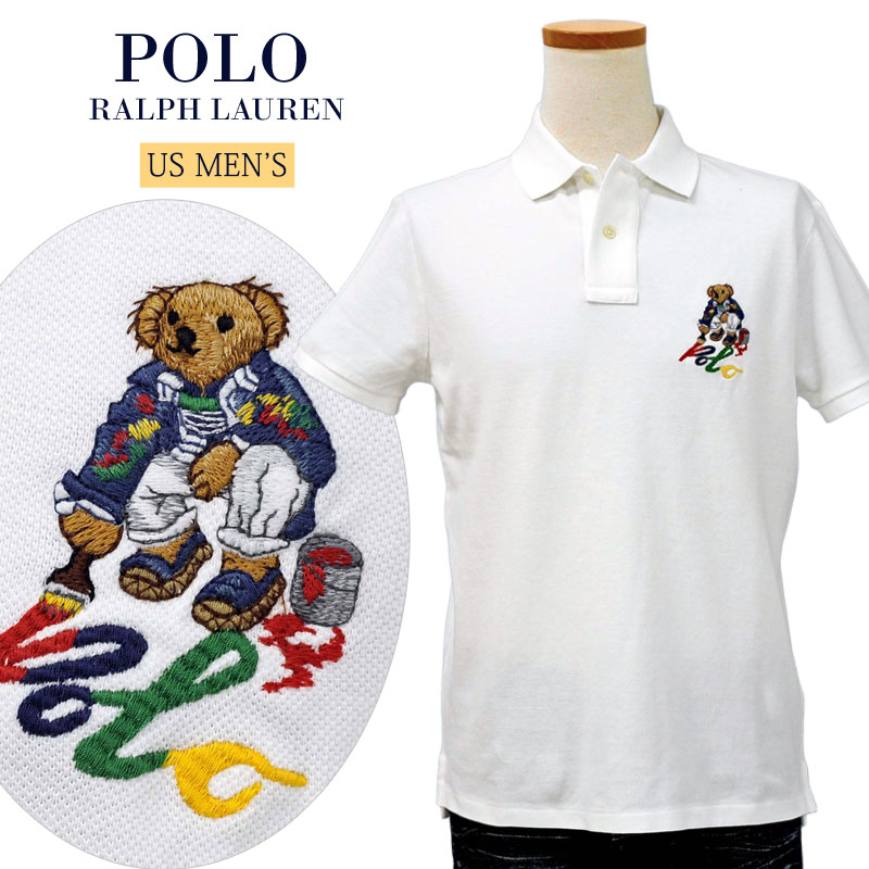 専用Polo Ralph Lauren ポロベアポロシャツ　アメリカンフラッグ POLO RALPH LAUREN - ラルフローレン ポロシャツ ブラック