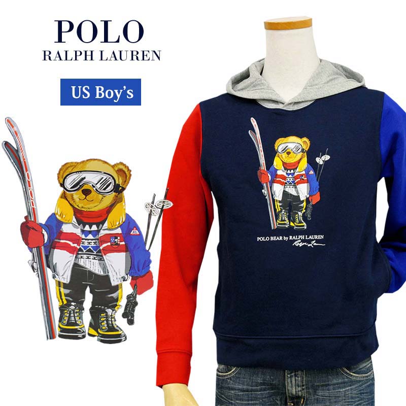 POLO Ralph Lauren Boy'sポロベアー切替えパーカーラルフローレン ポロベアーパーカー｜ポロ、Ｔシャツの店チープトック