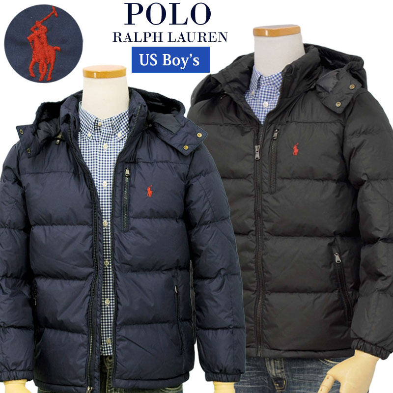 楽天市場】POLO by Ralph Lauren Boy's ダウンジャケットフード付