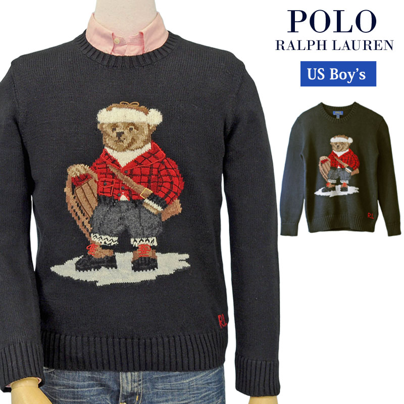 楽天市場】PALACE Ralph Lauren Skate Polo Bear Sweater Sサイズ