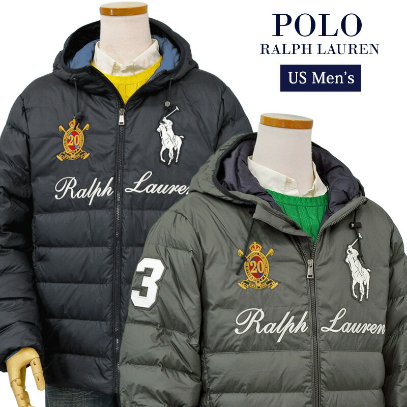 楽天市場】POLO by Ralph Lauren Men'sハイブリッド ダウンジャケット