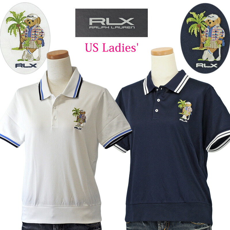 POLO GOLF by Ralph Lauren レディース ポロベアー半袖鹿の子ポロシャツ ラルフローレンポロシャツ ギフト プレゼント