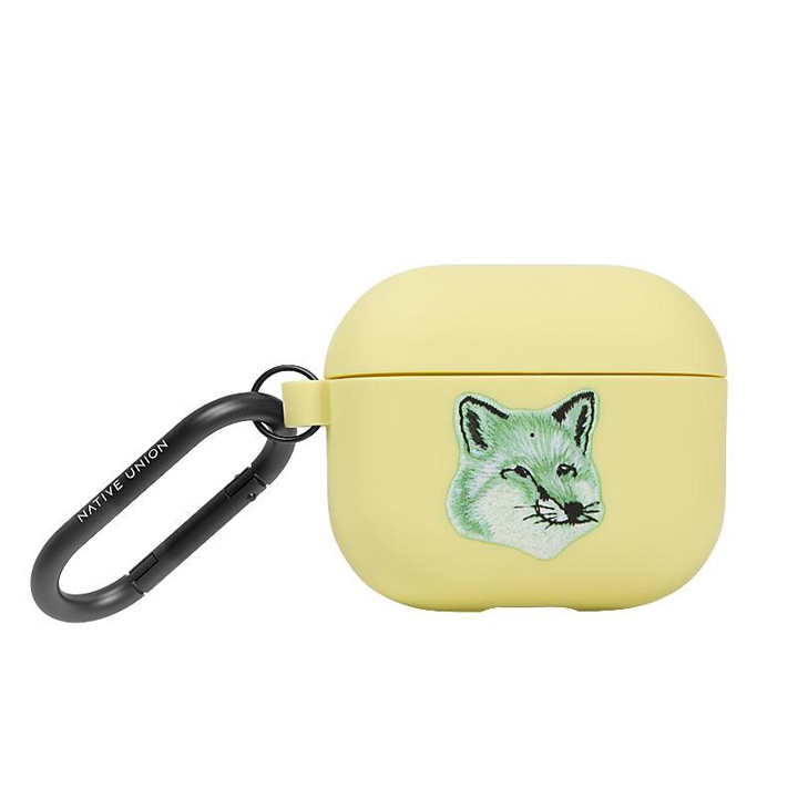 MAISON KITSUNE&#39; - MAISONKITSUNE AirPods pro case グリーン MAISON KITSUNÉ - MAISON KITSUNÉ - GREEN FOX-AIRPODS PRO CASE