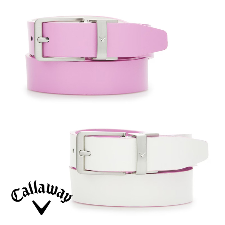 超美品】キャロウェイ ベルト レッド ステッチ レディース ゴルフ