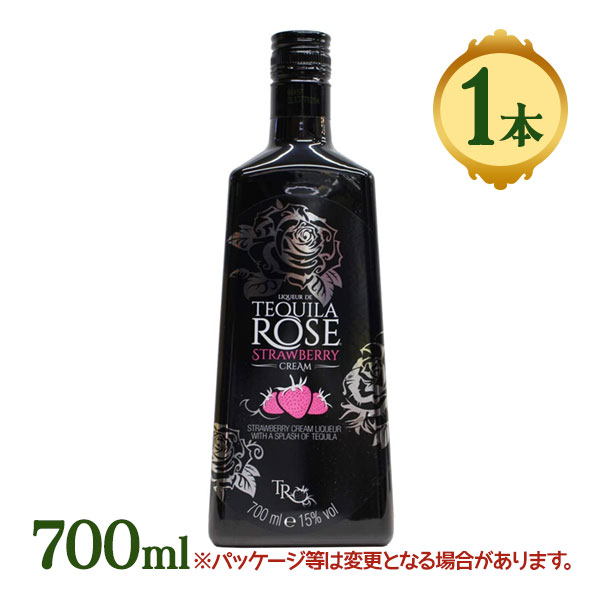 テキーラローズ テキーラ ストロベリークリーム 700ml 3本セット 楽天市場】テキーラ・ローズ ストロベリークリーム 15度 700ml