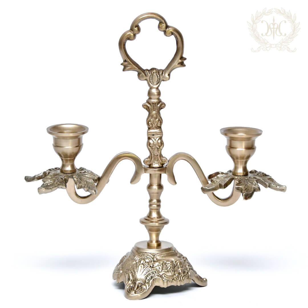 楽天市場】【送料無料】アンティークシルバー 1灯 キャンドルホルダー